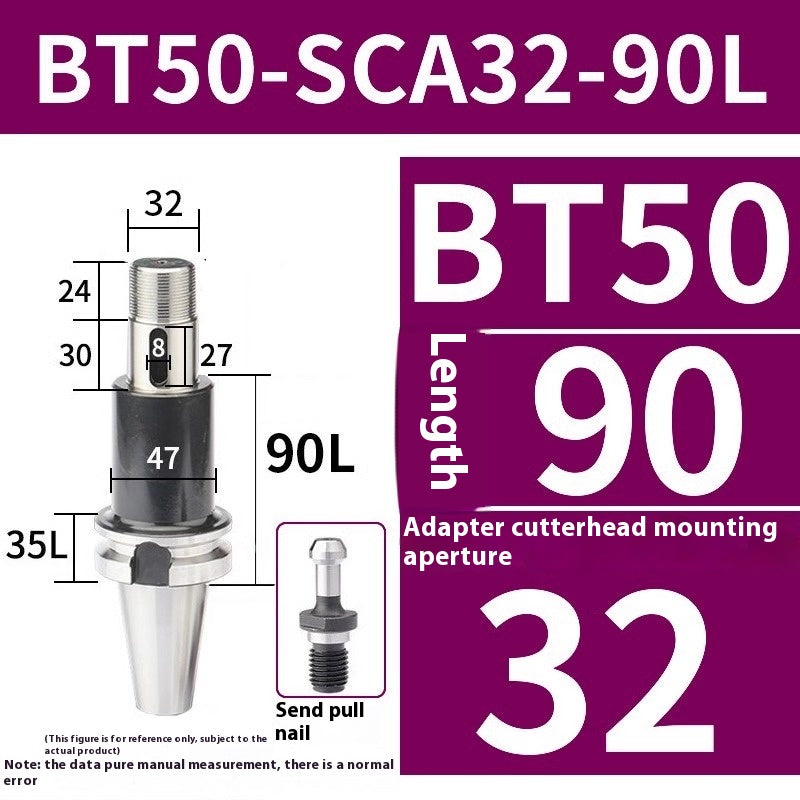 2095-SCA side milling shank CNC machining center three-sided edge saw blade horizontal milling shank BT50-SCA22-SCA27T type Shandong Denso Pricision Tools Co.,Ltd.